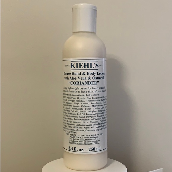 Kiehl's Bath & Body Kiehls Coriander Deluxe Hand Body Lotion Poshmark